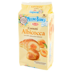 MULINO BIANCO CROSSONS DE ALBARICOQUE SNACK SIN ADITIVOS CONSERVANTES 6 PIEZAS 300G