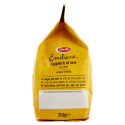 BARILLA EMILIANE PASTA AL HUEVO CAPPELLETTI AL HUEVO CON CARNE 250G