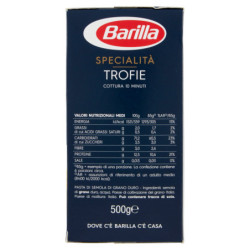 BARILLA PASTA SPECIALTIES...