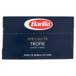 ESPECIALIDADES DE PASTA BARILLA TROFIE TRIGO 100% ITALIANA 500G