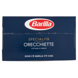 ESPECIALIDAD DE PASTA BARILLA ORECCHIETTE 100% TRIGO ITALIANO 500G