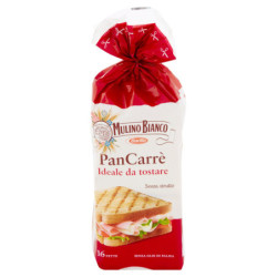 MULINO BIANCO PAN CARRÈ BREAD IDEAL FOR TOAST 16 SLICES 285G