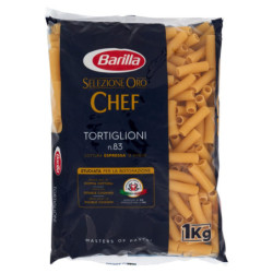 BARILLA SELEZIONE ORO CHEF TORTIGLIONI N°83 1KG