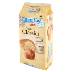 Mulino Bianco Cornetti Classici Merenda senza Additivi Conservanti 6 pezzi 240g