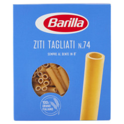 BARILLA PÂTES ZITI TAGLIATI N.74 100% BLÉ ITALIEN 500G