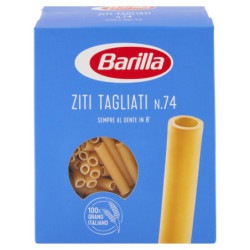 BARILLA PASTA ZITI TAGLIATI N.74 100% ITALIAN WHEAT 500G