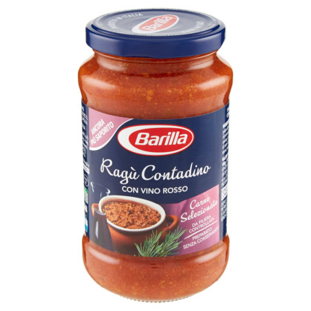 BARILLA FARMER RAGÙSAUCE MIT ROTWEIN 400G