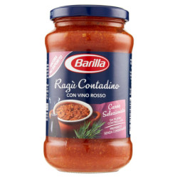 Barilla Sugo Ragù Contadino con vino rosso 400g