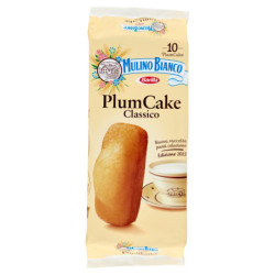 MULINO BIANCO PLUMCAKE CLASSICO CON YOGURT ITALIANO SENZA OLIO DI PALMA 10 PEZZI 330 G