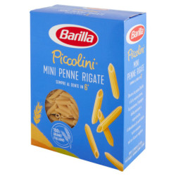 BARILLA PICCOLINI TRIGO ITALIANO MINI PENNE RIGATE 500G