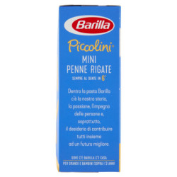 BARILLA PICCOLINI ITALIAN WHEAT MINI PENNE RIGATE 500G