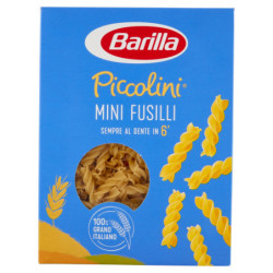 BARILLA PICCOLINI ITALIAN WHEAT MINI FUSILLI 500G