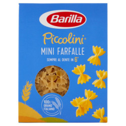 BARILLA PICCOLINI ITALIENISCHE WEIZEN-MINI-SCHMETTERLINGE 500G