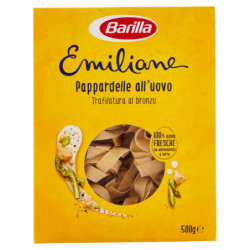 BARILLA EMILIANE HUEVO PAPPARDELLE HUEVO PAPPARDELLE 500G