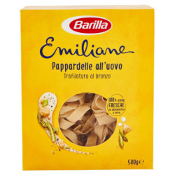 BARILLA EMILIANE HUEVO PAPPARDELLE HUEVO PAPPARDELLE 500G