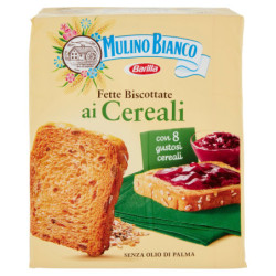 Mulino Bianco Fette Biscottate ai Cereali 315g