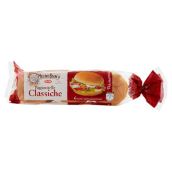 Mulino Bianco Pagnottelle Classiche Pane Ideale per Panini 360g