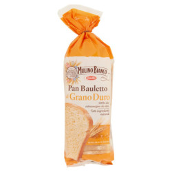 Mulino Bianco Pan Bauletto Grano Duro Pane Ideale per Panini 400g