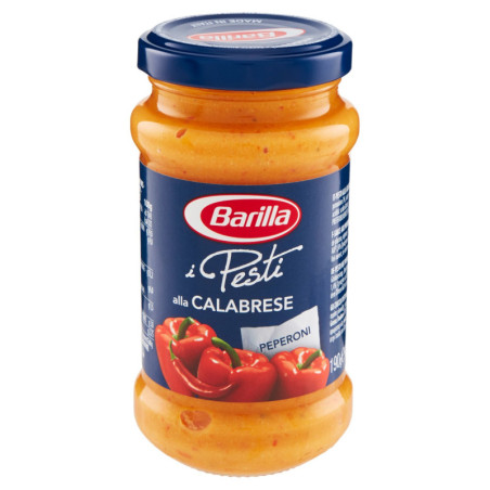 BARILLA PIMIENTOS Y PIMIENTOS DE PESTO DE CALABRIA 190G