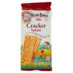 MULINO BIANCO SALTY CRACKERS WITH SUSTAINABLE FLOUR 500G