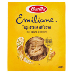 BARILLA EMILIANE EGG PASTA EGG TAGLIATELLE 500G