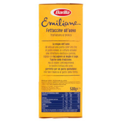 Barilla Emiliane Fettuccine all'uovo 500g