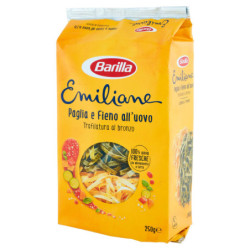 BARILLA EMILIANE EGG PASTA STRAW AND EGG HAY 250G