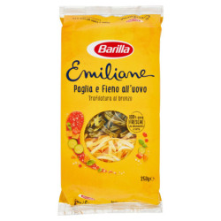 BARILLA EMILIANE EGG PASTA STRAW AND EGG HAY 250G