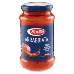 BARILLA ARRABBIATA SAUCE 100 % ITALIENISCHE TOMATEN UND CHILI 400G