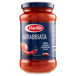 BARILLA ARRABBIATA SAUCE 100 % ITALIENISCHE TOMATEN UND CHILI 400G