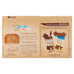 MULINO BIANCO WHOLE WHOLE RUSKS RICH IN FIBERS 630G