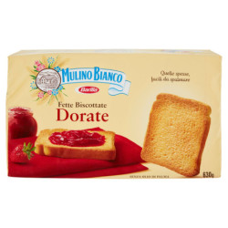 Mulino Bianco Fette Biscottate Dorate 630g