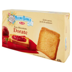 Mulino Bianco Fette Biscottate Dorate 630g