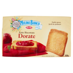 Mulino Bianco Fette Biscottate Dorate 630g