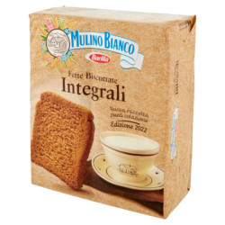 Mulino Bianco Fette Biscottate Integrali Ricche di Fibre 315g