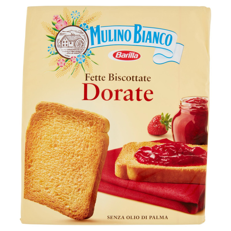 Mulino Bianco Fette Biscottate Dorate 315g