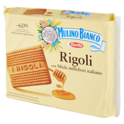 MULINO BIANCO RIGOLI BISCUITS WITH ITALIAN MILLEFIORI HONEY 800G