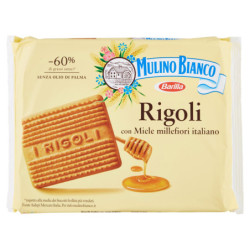 GALLETAS MULINO BIANCO RIGOLI CON MIEL ITALIANA MILLEFIORI 800G