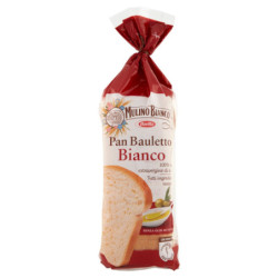 Mulino Bianco Pan Bauletto Bianco Pane Ideale per Panini 400g