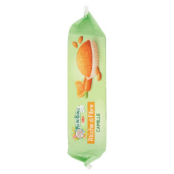 MULINO BIANCO CAMILLE SNACK RICO EN FIBRA ZANAHORIA ALMENDRAS 8 TORTAS 304G