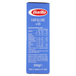 BARILLA BUTTERFLIES N.59 500 G