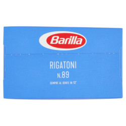 Barilla Pasta Rigatoni n.89 100% Grano Italiano 500g