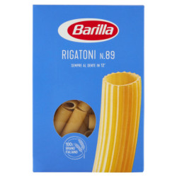 PASTA BARILLA RIGATONI N.89 TRIGO 100% ITALIANO 500G