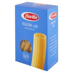 BARILLA PASTA RIGATONI N.89 100% ITALIAN WHEAT 500G