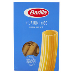 BARILLA PASTA RIGATONI N.89 100% ITALIAN WHEAT 500G