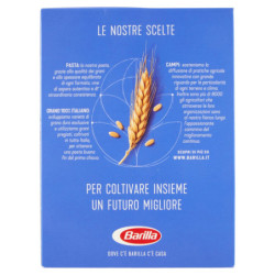 BARILLA PASTA HALF SLEEVES RIGATED N.84 100% ITALIAN WHEAT 500G