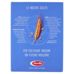 PASTA DE BARILLA TORTIGLIIONI N.83 TRIGO 100% ITALIANO 500G