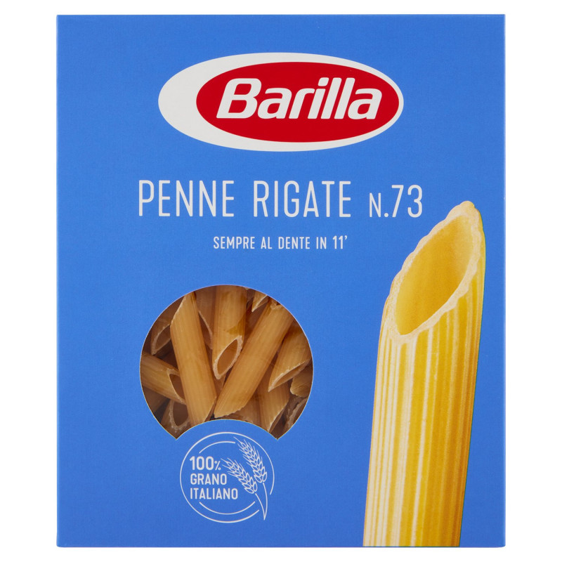 Barilla Pasta Penne Rigate n.73 100% Grano Italiano 500g