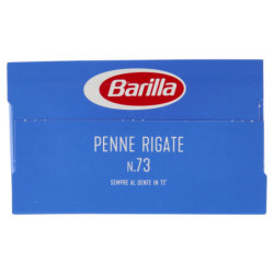 PASTA BARILLA PENNE RIGATE N.73 TRIGO 100% ITALIANO 500G