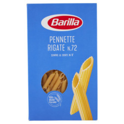 BARILLA PASTA PENNETTE RIGATE N.72 100% ITALIAN WHEAT 500G